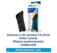 ACTIMOVE PRO  Manus Forte Plus Orteza nadgarstka i kciuka  rozm. L/XL (prawa)  czarny  (7349606)