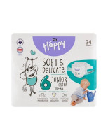 BELLA HAPPY  Pieluszki  JUNIOR EXTRA 34  16+ kg (6)  (k=5)