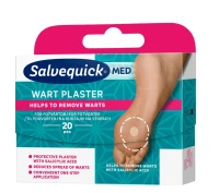 CD SALVEQUICK Med  Plastry na kurzajki na stopach 20szt   (k=12)
