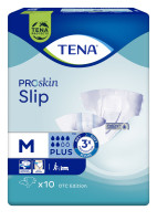 TENA SLIP PROSKIN PLUS M '10 OTC  (niebieskie)  (710605)   (k=4)