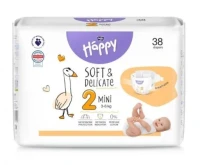 BELLA HAPPY  Pieluszki MINI   38   3-6kg  (2)  (d=8)