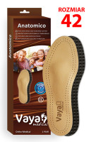 VAYA ANATOMICO Pełne wkładki ortopedyczne na płaskostopie poprzeczne i podłużne  42