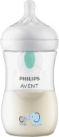 AVENT  Responsywna Butelka NATURAL  SŁOŃ   z wentylem Air Free 260ml   (SCY673/81)