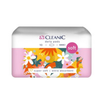 CLEANIC  Podpaski Soft na dzień  10szt   (k=12)