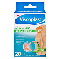 3M VISCOPLAST  ULTRA STRETCH zestaw plastrów  3 rozmiary  pudełko 20szt   (k=14)