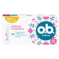 ^J&J  Tampony  OB  ORIGINAL  Normal  16szt   (k=180)