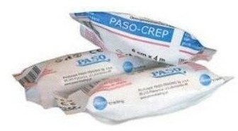 PASO-CREP  Opaska elastyczna podtrzymująca  4m x 6cm  1szt