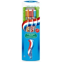 GSK AQUAFRESH  Szczoteczka  IN-BETWEEN CLEAN Medium 3 PACK