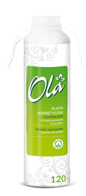 Płatki kosmetyczne Ola, 120 szt.