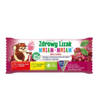 Starpharma Zdrowy Lizak Mniam-Mniam WIŚNIA bez cukru (kulka) ( d.40szt )  k=18