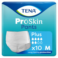 TENA PANTS PROSKIN PLUS M '10 OTC  (niebieskie)  (792585)   (k=4)   (NEW)