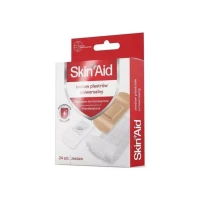 SKIN AID Zestaw plastrów uniwersalnych 24 szt.
