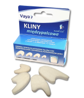 VAYA MEDICAL  Kliny międzypalcowe (jeden duży,dwa średnie, jeden mały)