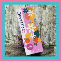 CLEANIC  Wkładki higieniczne Soft  20szt   (k=12)