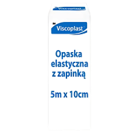 3M VISCOPLAST  Opaska elastyczna z zapinką w  rozmiarze  5m x 10cm   opakowanie  1szt   (k=108)