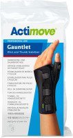 ACTIMOVE PRO  GAUNTLET  Orteza stabilizująca nadgarstek i kciuk z 2 szynami  rozm. S  czarny  (7285990)   (k=12)