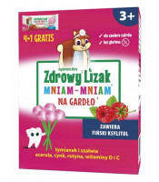 Starpharma Zdrowy Lizak Mniam-Mniam na Gardło 4+1 (k=60)