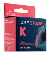 TAŚMA KINEZJOLOGICZNA  5m x 5cm  1szt  (RÓŻOWY)