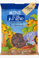 ANIA Herbatniki Bio Jungle z Kakao 100g (d.15szt.) (T-12)