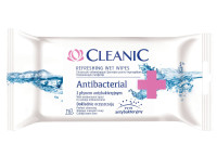 ^CLEANIC CHUSTECZKI  Odświeżające ANTIBACTERIAL   15szt  (5900095009153)   (k=24)
