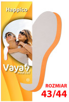 VAYA HAPPICO Wkładki cienkie o działaniu odświeżającym i zapewniającym suchość stóp 8par  '43/44