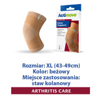 ACTIMOVE AC  Opaska stawu kolanowego dla osób z zapaleniem stawów  rozm. XL  beżowy  (7578123)