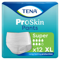TENA PANTS PROSKIN SUPER XL '12  (zielone)  (793715)   (k=4)   (NEW)