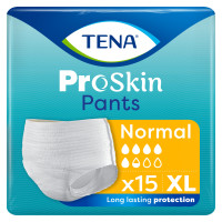 TENA PANTS PROSKIN NORMAL XL '15  (żółte)  (791637)   (k=6)   (NEW)