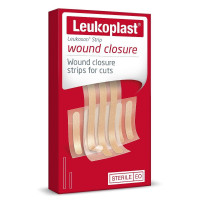 Leukoplast® Strip, sterylne paski do zamykania ran, 6 szt. (6x38 mm), 3 szt. (6x75 mm)