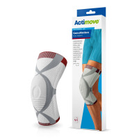 ACTIMOVE PRO  Stablilizator kolana z kompresją medyczną  rozm. XL  biały  (7346815)   (k=12)