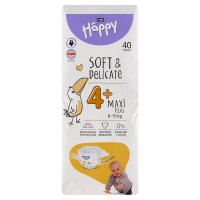 BELLA HAPPY  Pieluszki  MAXI PLUS 40  MEGA 9-20kg (4+)  (k=6)