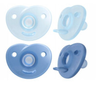 AVENT  Smoczki do uspokajania SOOTHIE  0-6m  Boy  2szt   (099/21)