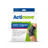 ACTIMOVE SE  Stabilizator stawu skokowego z elastycznym pasem do owijania  rozm. L  czarny  (7341482)   (k=12)