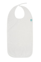 SANIPUR  Śliniak ochronny prosty, Chabrowy, frotte roz M dł. 57cm   (TS0801_0247)