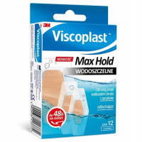3M VISCOPLAST  MAX HOLD  Wodoodporny zestaw plastrów   pudełko   12szt   (k=12)