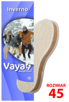 VAYA INVERNO termoizolacyjne pełne wkładki z wełną i korkiem 45