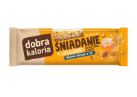 KUBARA Dobra Kaloria Baton Śniadanie prażone orzeszki & sól 35g   (d=15)