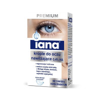 IANA Krople do oczu nawilżające 0,4% HA  PREMIUM 10ml  (k=100)