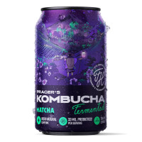 PREMIUM ROSA  Kombucha matcha 330ml (k=6)