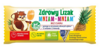 Starpharma Zdrowy Lizak Mniam-Mniam ANANASOWY bez cukru 1szt  (łezka)   (d=40)